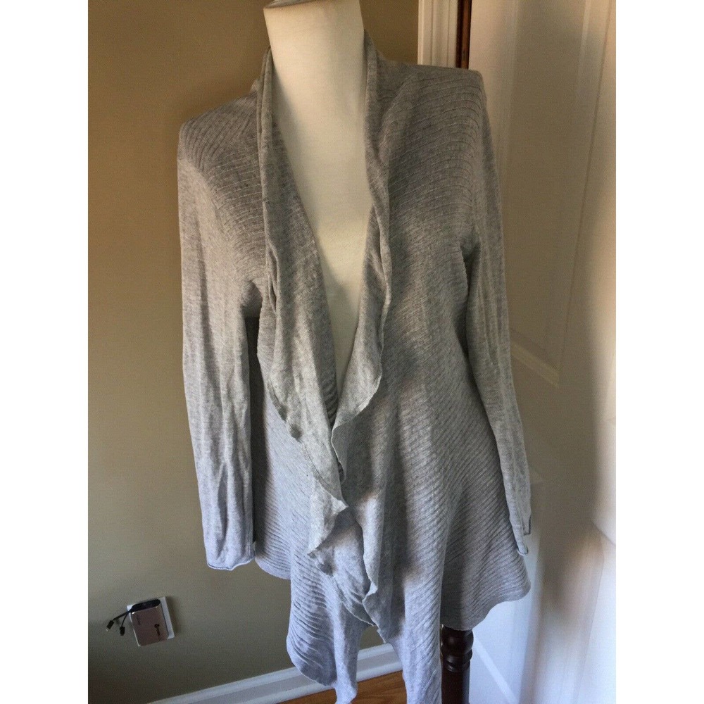 Eileen Fisher Open Front Cardigan Sweater M